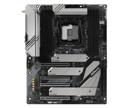ASRock X299 Creator bovenaanzicht