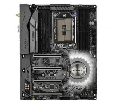 ASRock X399 Taichi bovenaanzicht