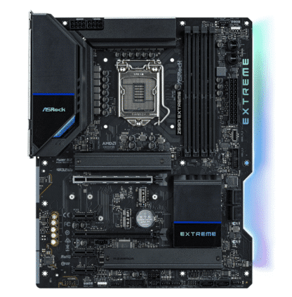 Asrock Z590 Extreme topzicht