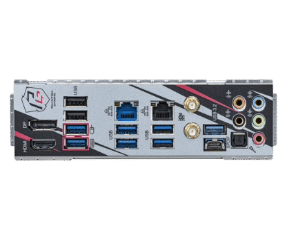 Asrock Z590 PG Velocita Front View