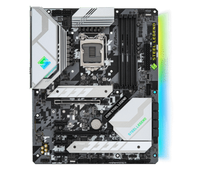 ASRock Z590 Steel Legend Top