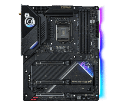 Asrock Z590 Taichi Top View