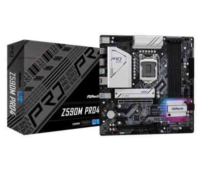 ASRock Z590M Pro4 product overzicht