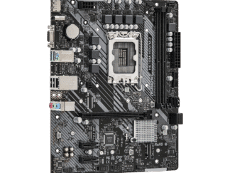 Asrock H610M-HDV M.2 bovenkant