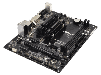 ASRock J4125M motherboard topview
