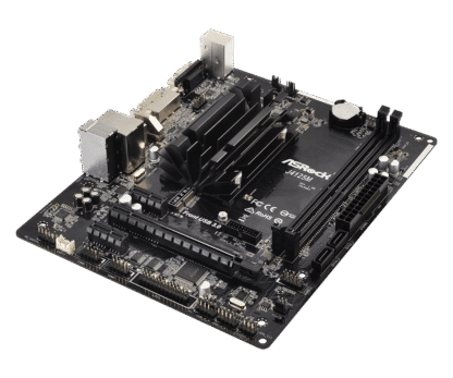 ASRock J4125M motherboard topview