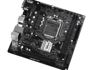 ASRock H410M-HVS 1.0 bovenaanzicht