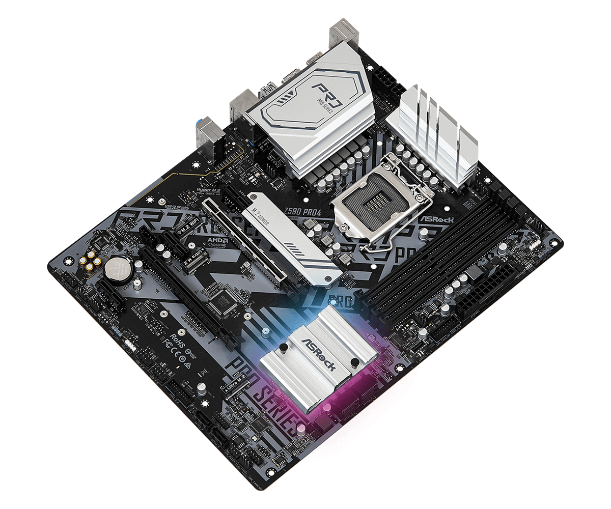 Asrock Z590 Pro4 Motherboard