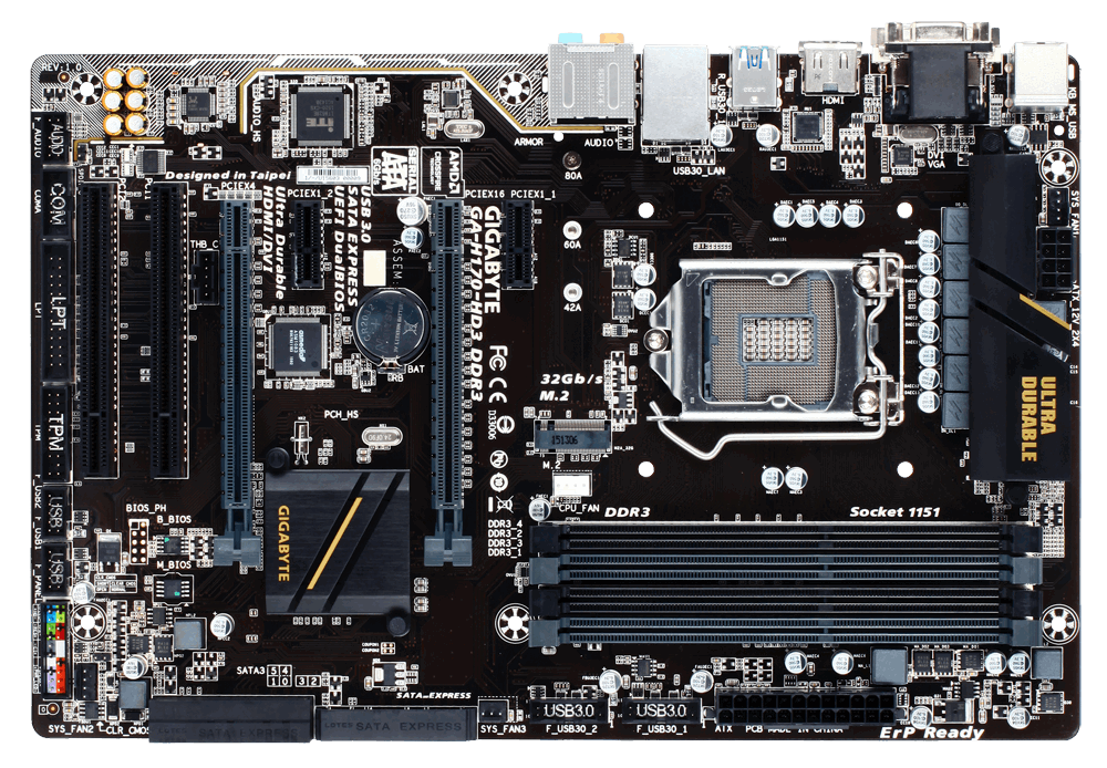 Gigabyte H170-HD3 DDR3