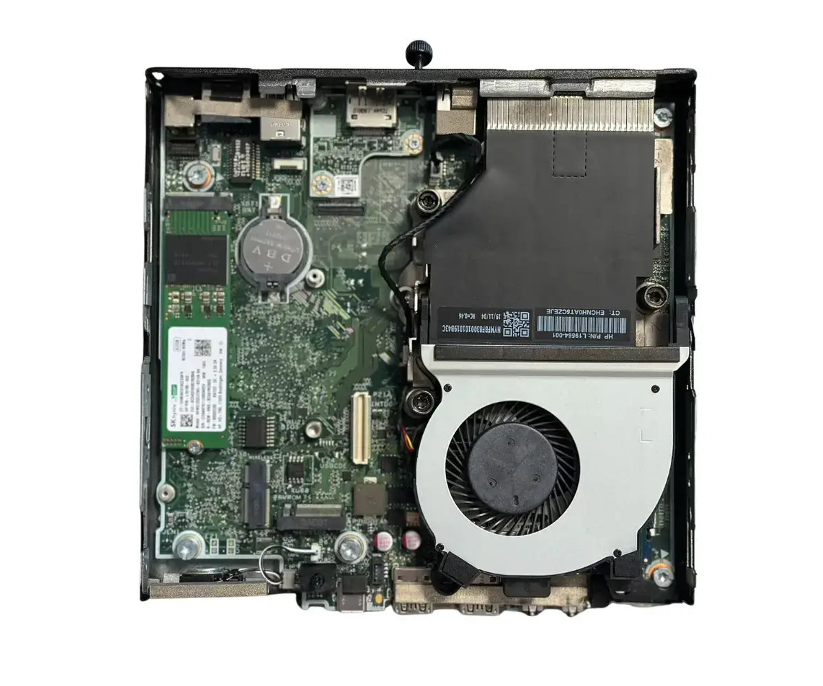 HP Elitedesk 800 g5 i7 9700t binnenkant