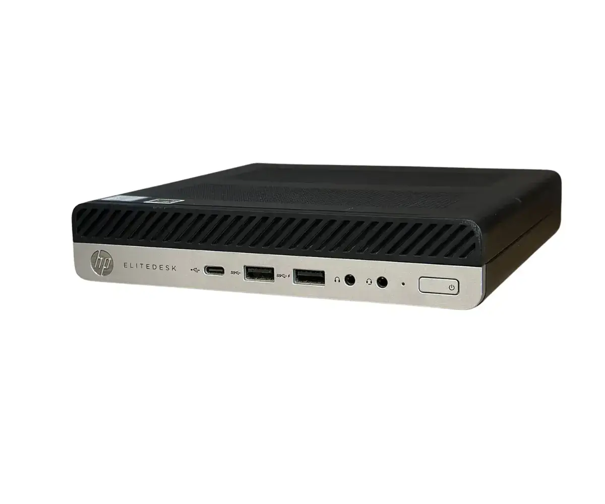 HP EliteDesk 800 G4 Mini PC: Intel Core i5 8th, 8GB RAM, 256GB SSD