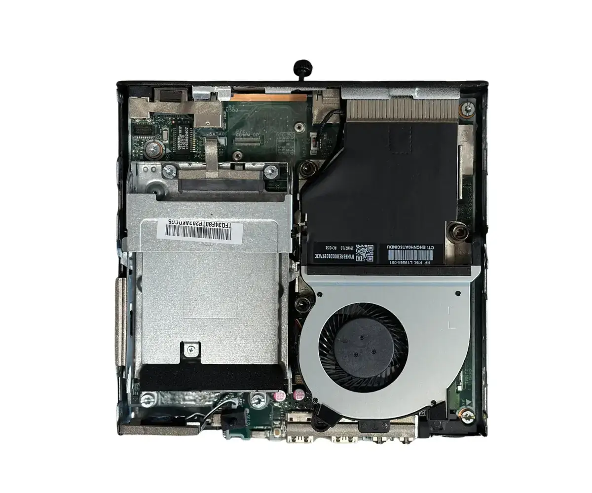 HP Prodesk 400 G5 Mini pc i5 9500t bracket binnenkant
