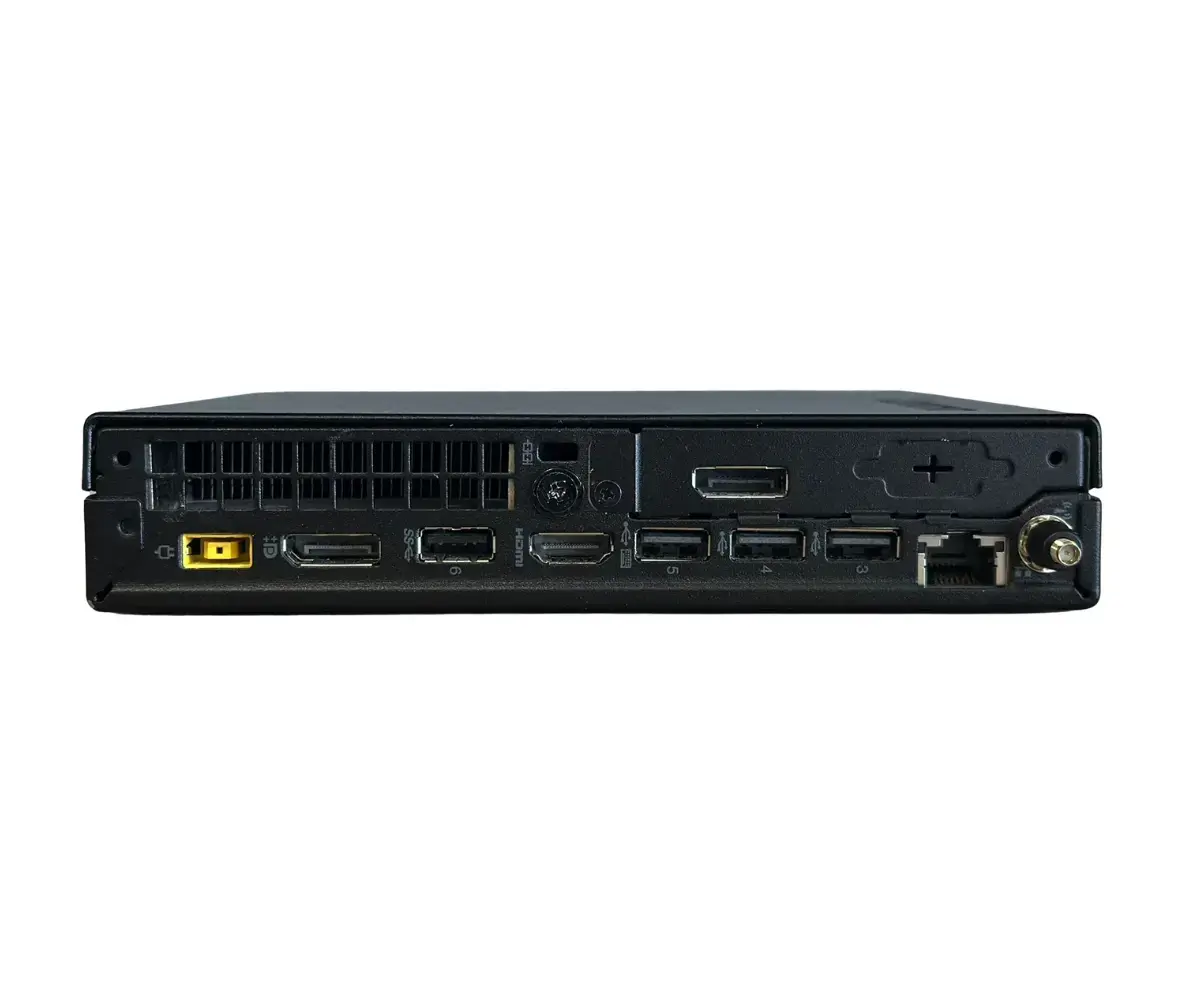 Lenovo Thinkcentre M75Q R5 3400GE achterkant