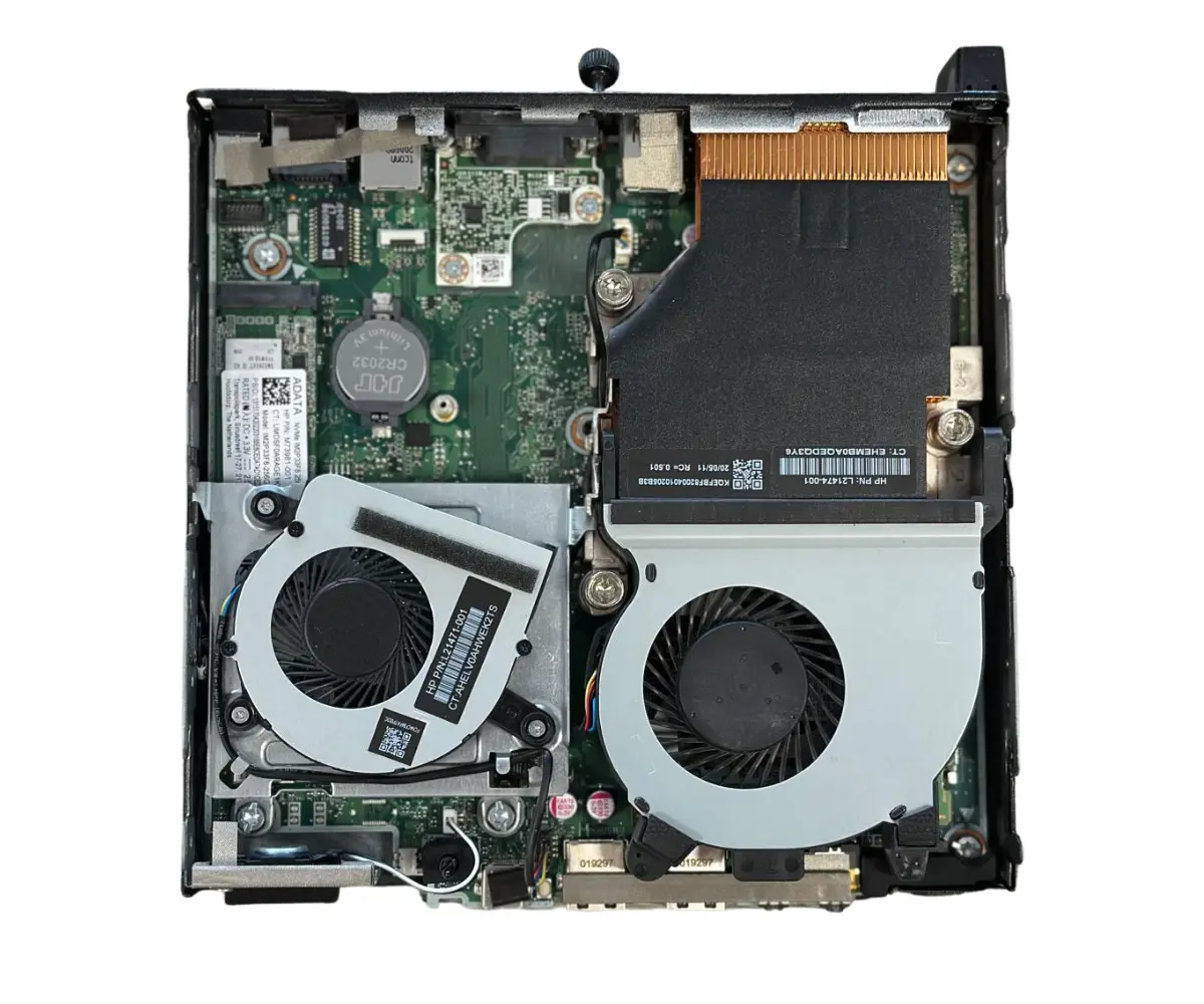 HP 705 G5 R5 3400G binnenkant
