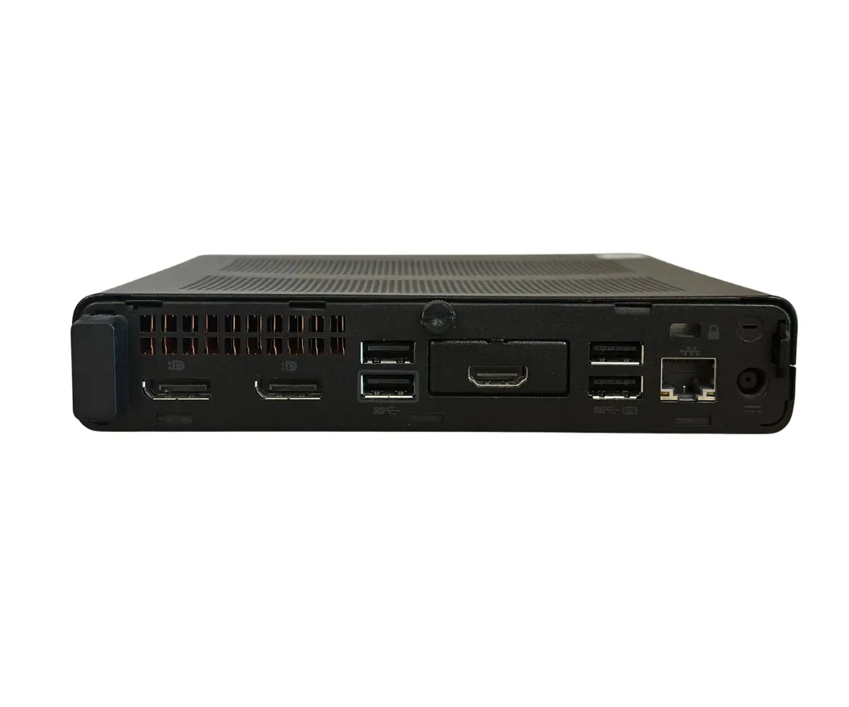 HP Elitedesk 800 G5 i3 9300 achterkant