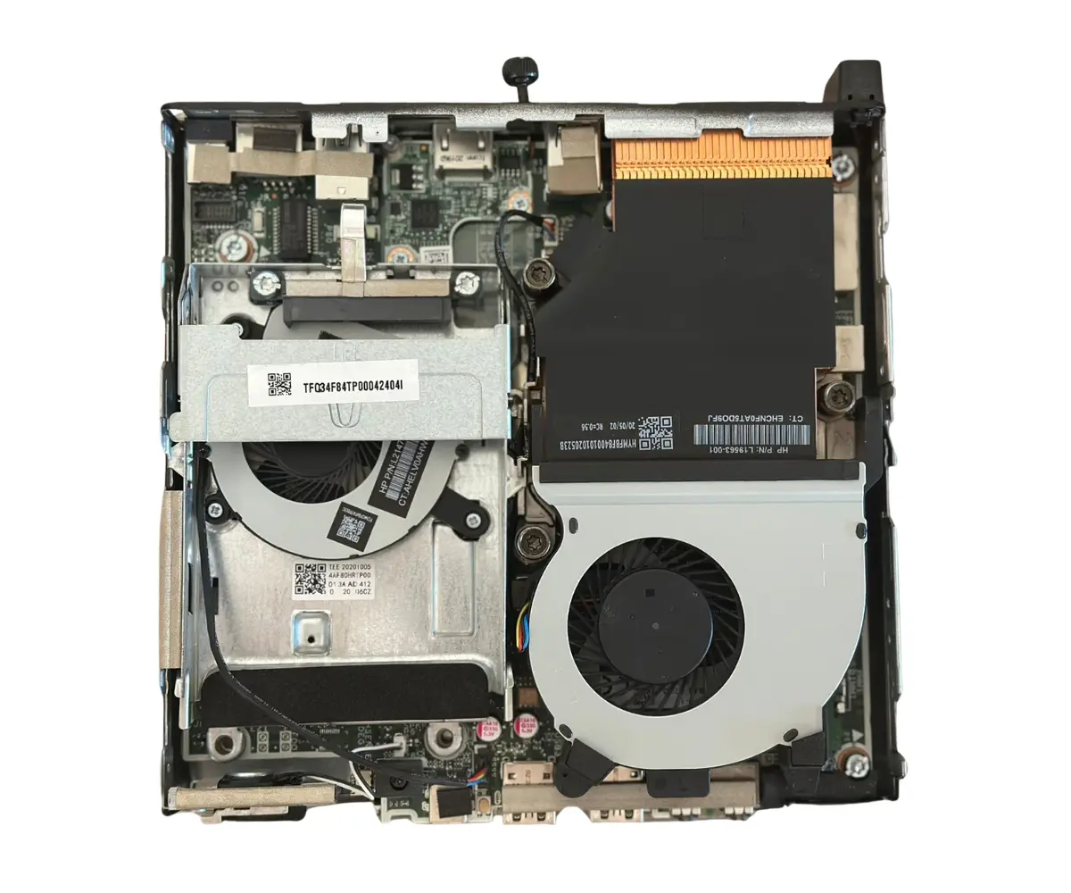 HP Elitedesk 800 G5 i3 9300 binnenkant