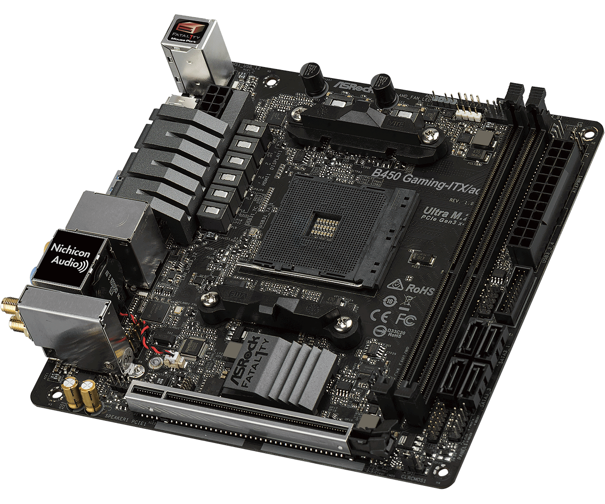 Asrock Fatal1ty B450 Gaming-ITXac