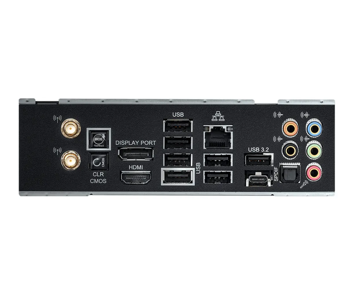 ASRock B550 Taichi Razer Edition Connectoren