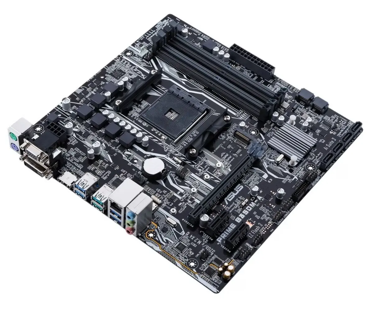 Asus Prime B350M-A AM4 Moederbord