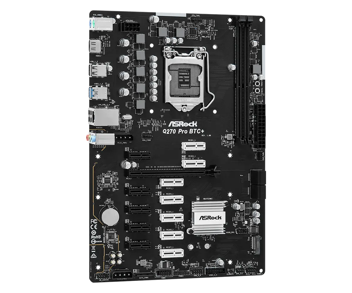 Asrock Q270 Pro BTC Socket 1151