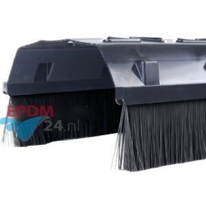 Ondervorst element borstel antraciet 1 meter - Afbeelding 2