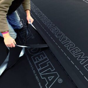 Delta-Exxtrem UV-bestendige onderdakfolie 1,50 x 40m 300 g/m² - Afbeelding 4