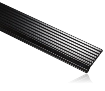knelprofiel-knelstrip-zwart