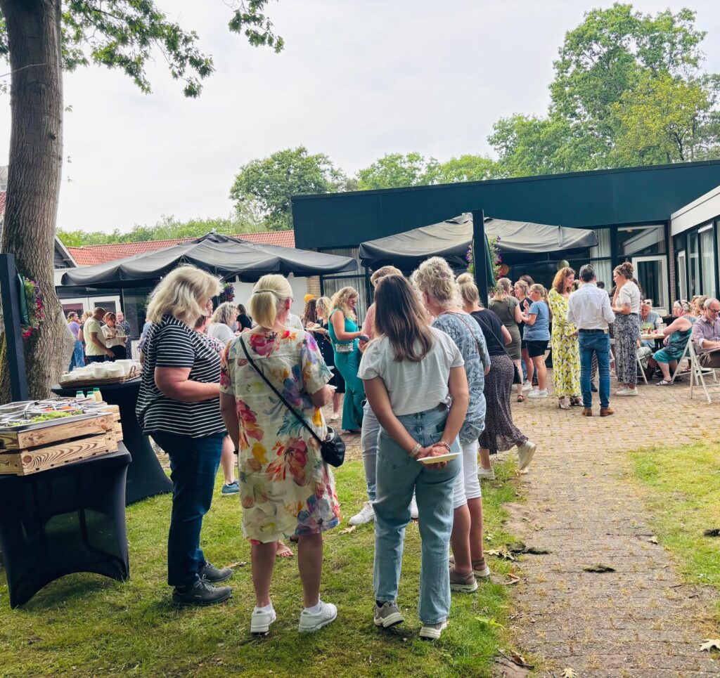 Feest met veel gasten