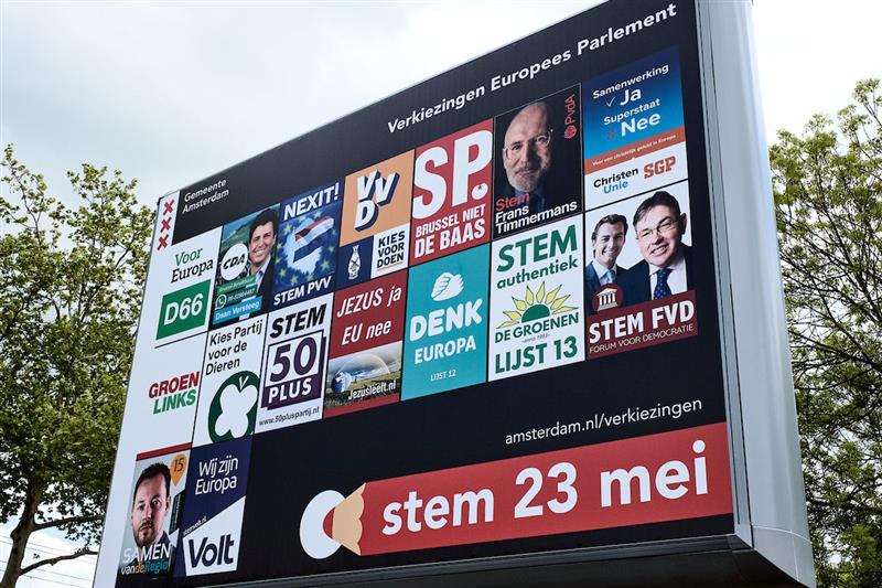 Zowel VVD en Forum kans grootste te worden bij Europese Parlementsverkiezingen