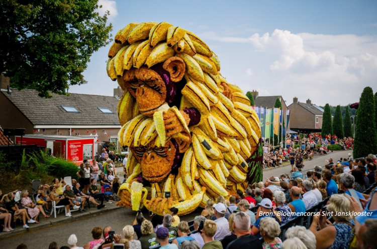 Stiftfestival en Bloemencorso Sint Jansklooster populair in Overijssel
