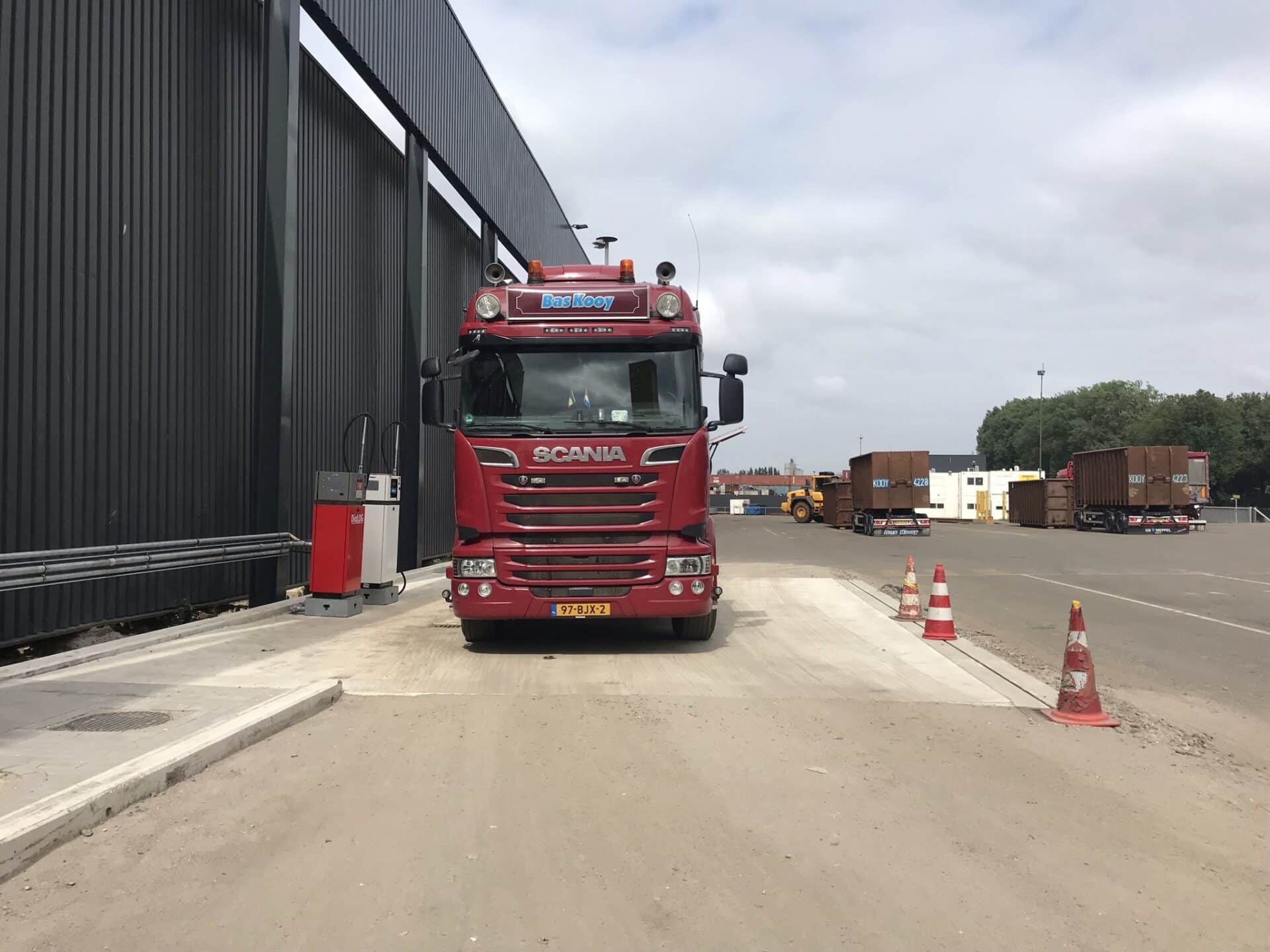 Homebase tankstation bij Jansen