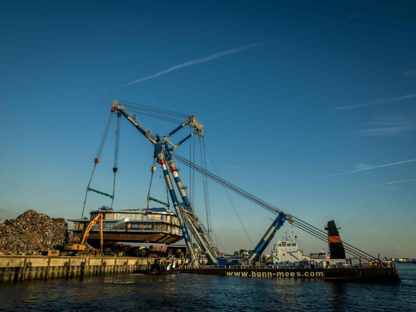 Scheveningse pier aankomst Vlaardingen