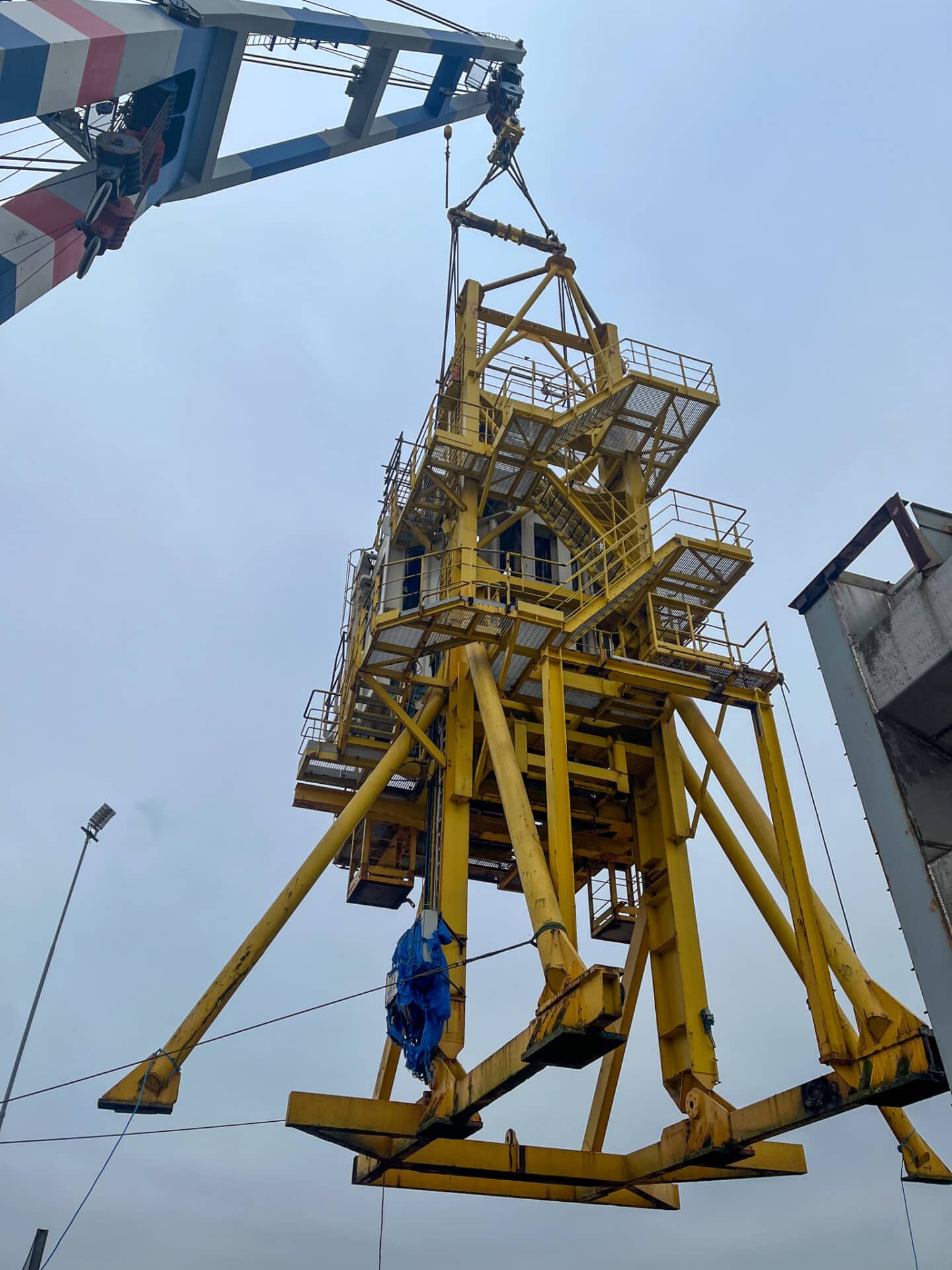 Offshore equipment recyclen