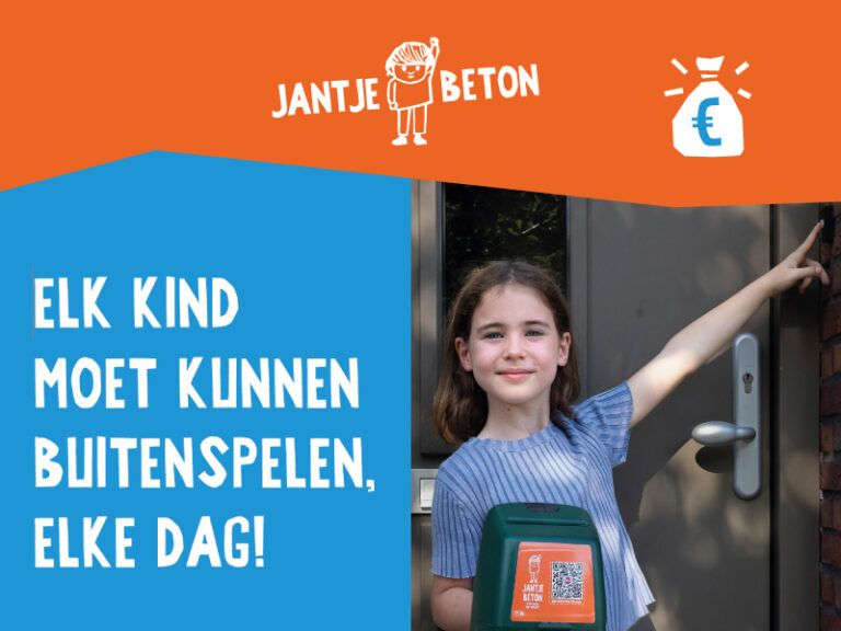 Collecte Jantje Beton start binnenkort