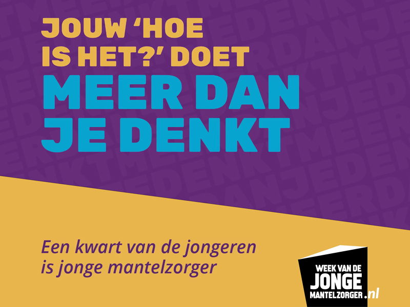 Week van de jonge mantelzorger