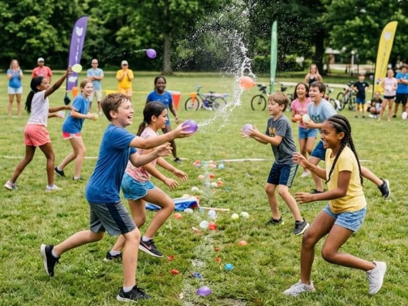 waterspelletjes spelen