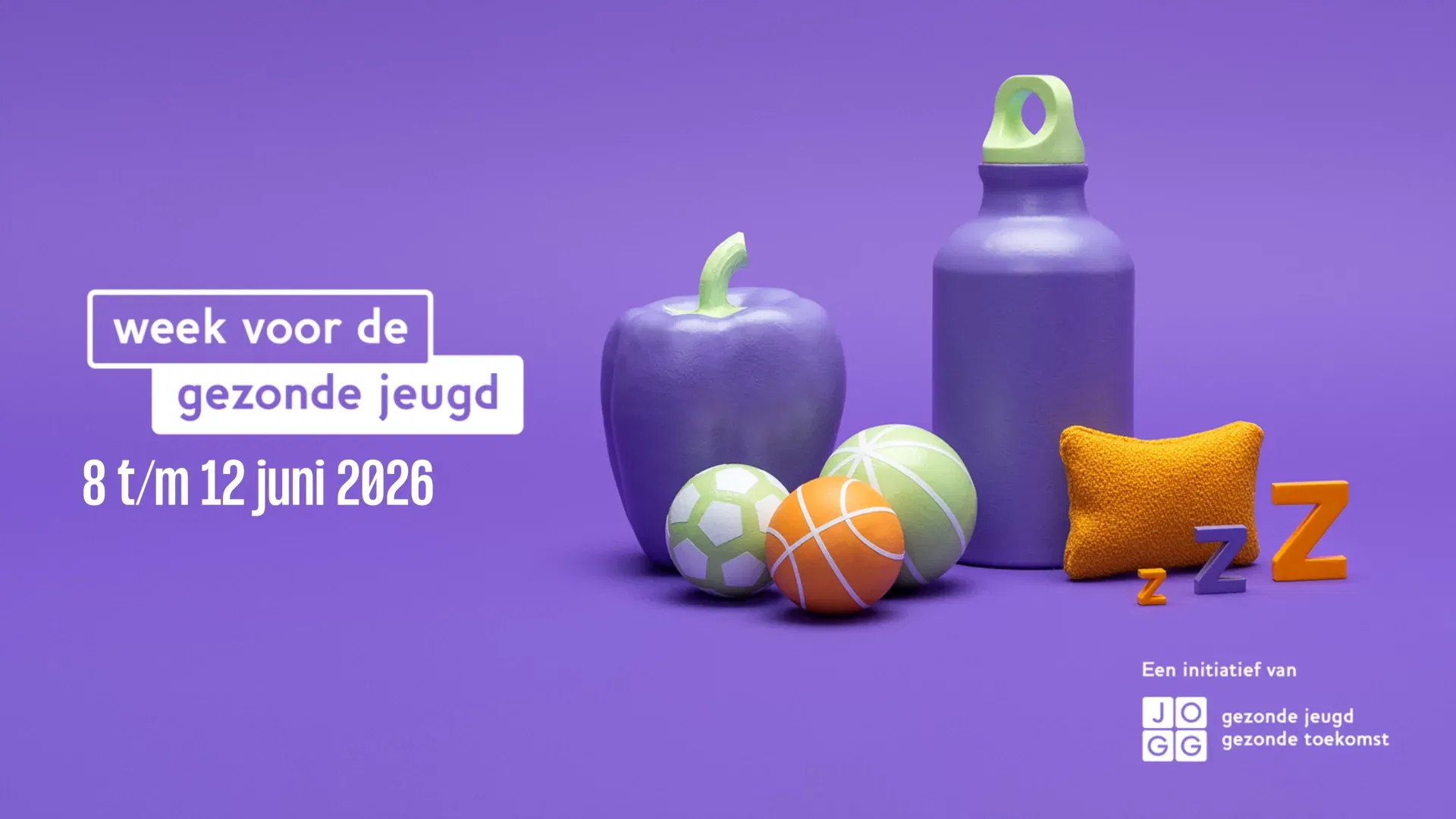 Week voor de Gezonde Jeugd 2026 8 tm 12 juni 2026 week voor de gezonde jeugd