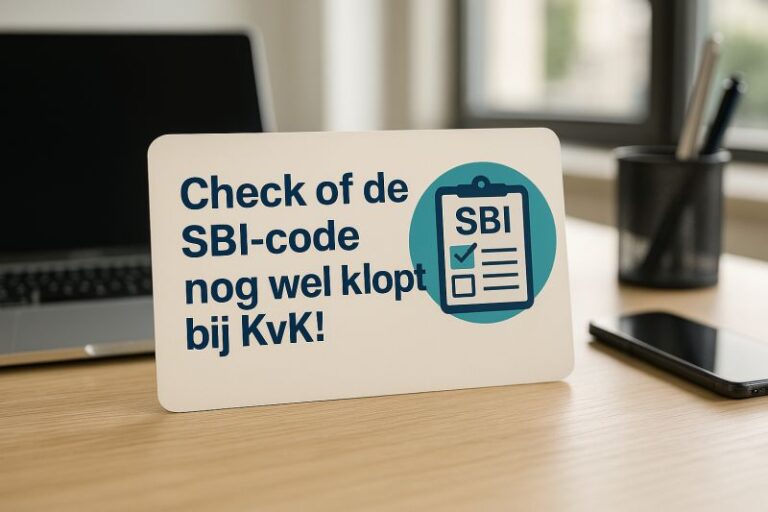 Kamer van Koophandel: SBI-Code