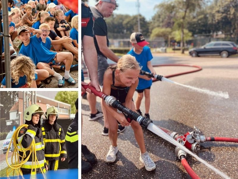 Politie, brandweer en ambulance uitnodigen - zo pakte KVW Baexem dat aan brandweer uitnodigen activiteit