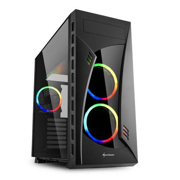 Sharkoon NightShark RGB Computer Case - Dealstunter.nl