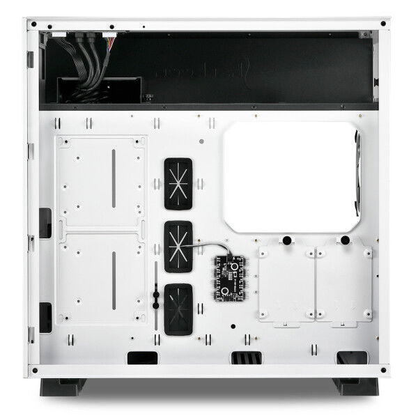 Sharkoon PureSteel White RGB computer Case - Dealstunter.nl