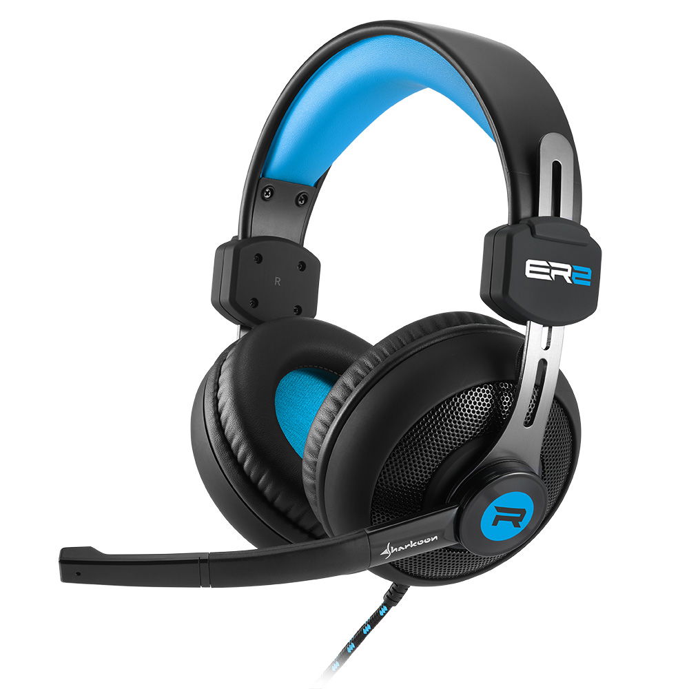 Sharkoon Rush ER2 Gaming Headset Blauw
