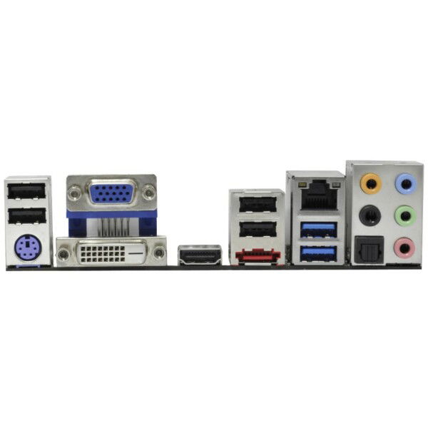 Asrock Z68M-ITX-HT Backplate