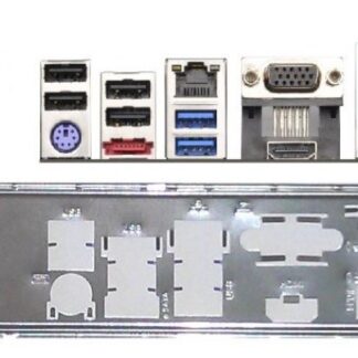 ASRock FM2A75M-ITX Backplate