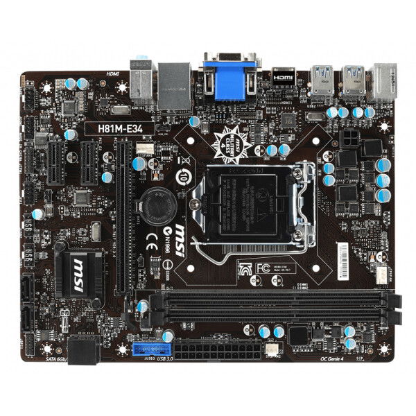 MSI H81M-E34