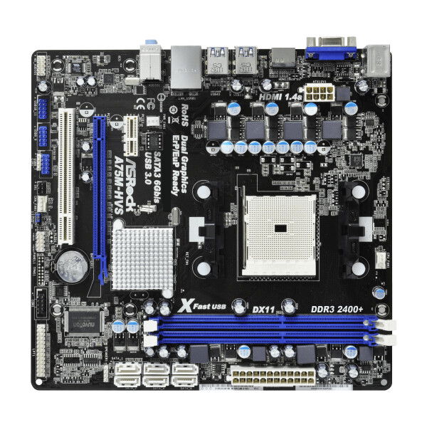 ASRock A75M-HVS Socket FM1