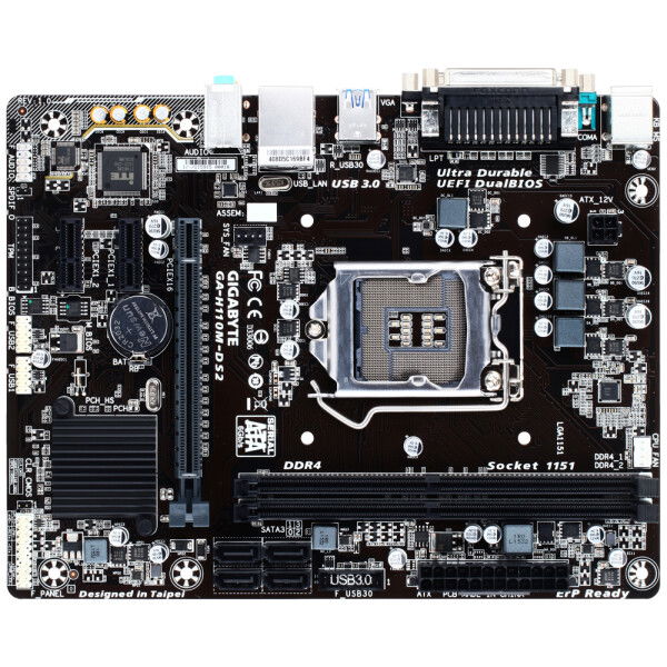 GigaByte H110M-DS2 Socket 1151 Moederbord 2