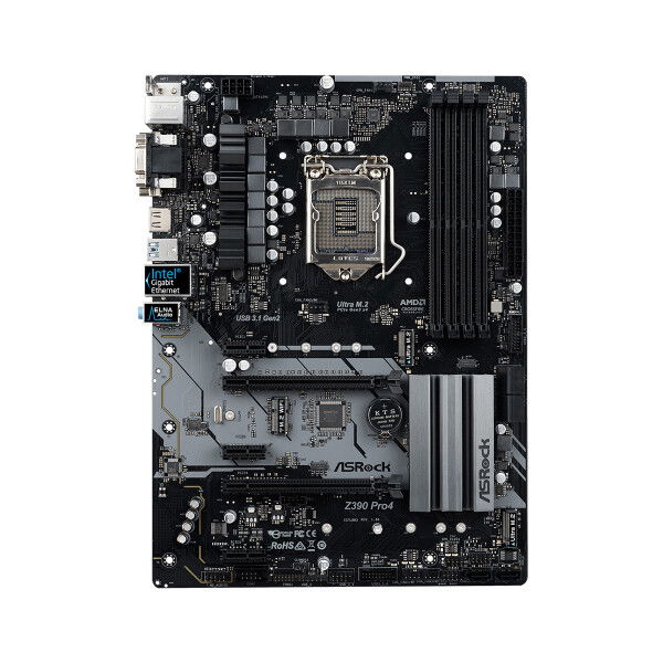 ASRock Z390 Pro4 LGA1151 Motherboard