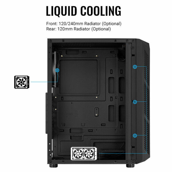Behuizing AeroCool Midi Prime v2