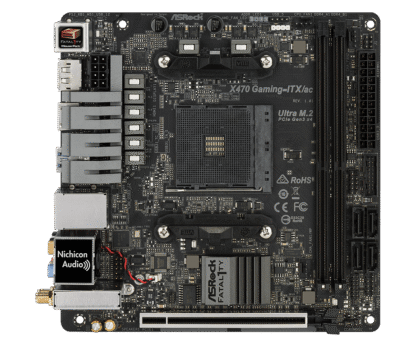 Fatal1ty X470 Gaming-ITX/ac AM4 Mini ITX Motherboard